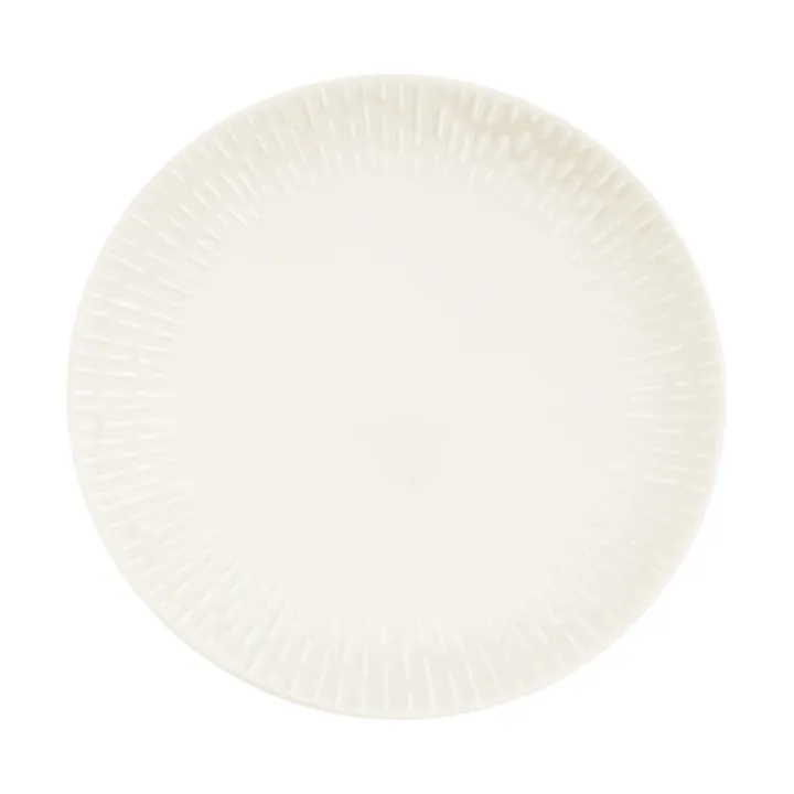 Confetti plate - Vanilla, Ø27.5 cm - Aida
