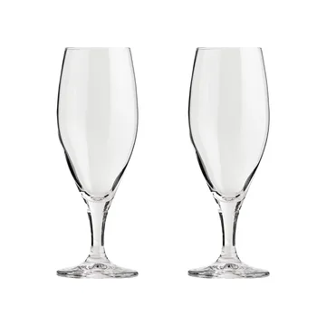 Passion connoisseur beer glass 40 cl 2-pack - Clear - Aida