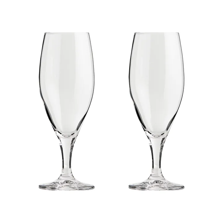 Passion connoisseur beer glass 40 cl 2-pack - Clear - Aida