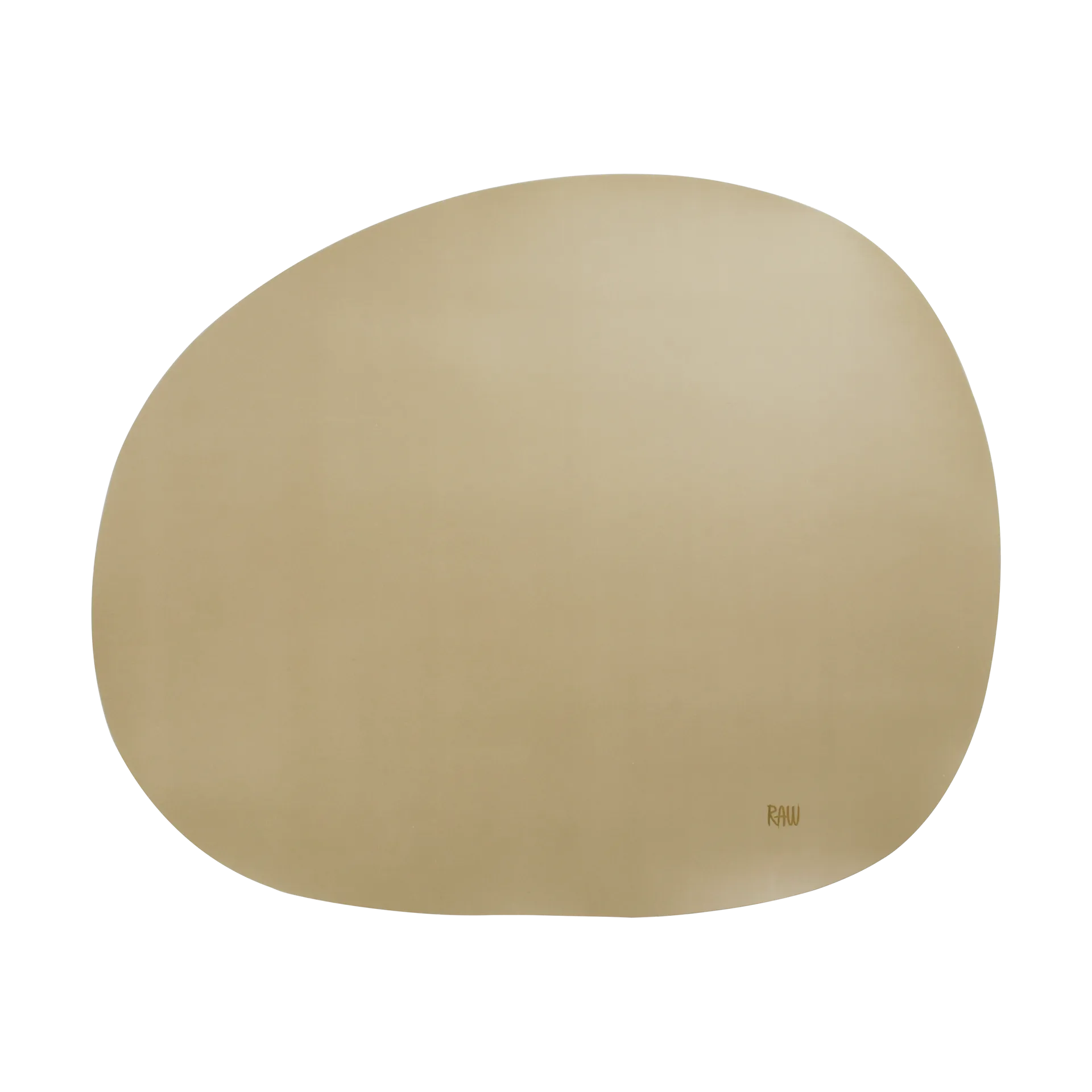 Raw creative placemat silicone 41x33.5 cm, Beige Aida