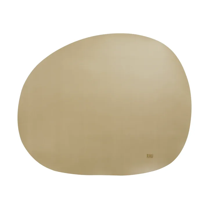 Raw creative placemat silicone 41x33.5 cm - Beige - Aida