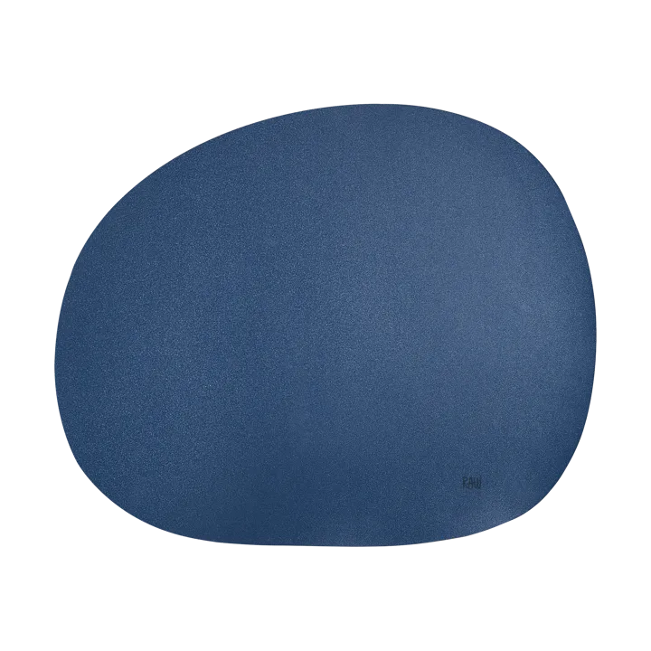 Raw creative placemat silicone 41x33.5 cm - Dark blue - Aida