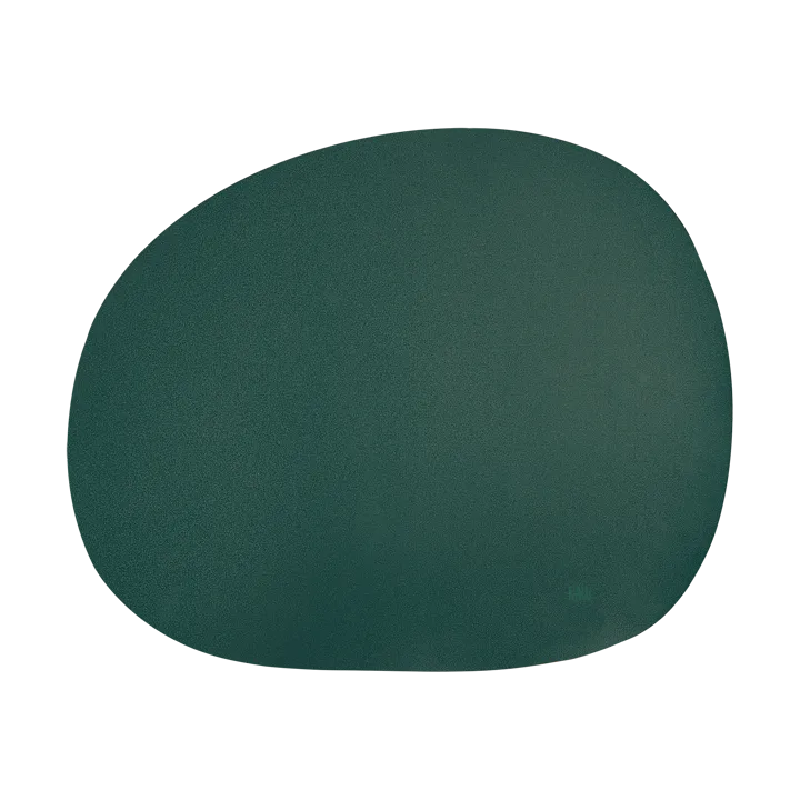 Raw creative placemat silicone 41x33.5 cm - Dark green - Aida