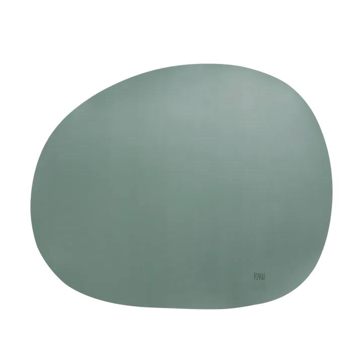 Raw creative placemat silicone 41x33.5 cm - Green - Aida