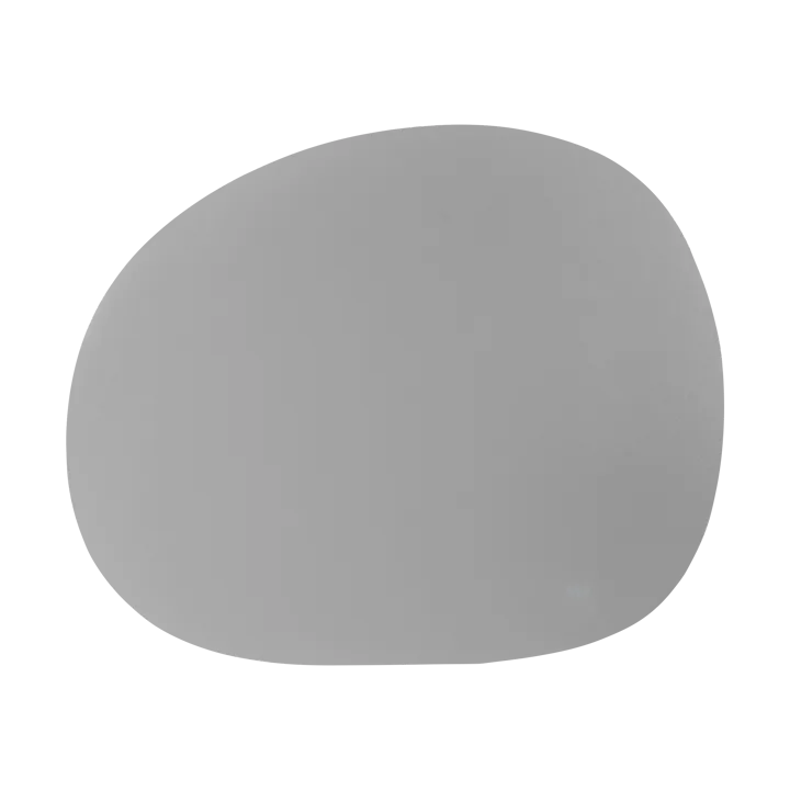Raw creative placemat silicone 41x33.5 cm - Light gray - Aida