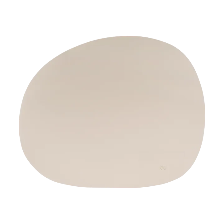 Raw creative placemat silicone 41x33.5 cm - Spring sand - Aida