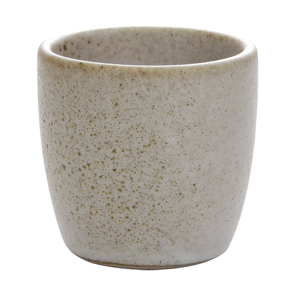 Raw espresso cup 6.5 cl, Sandy beige Aida