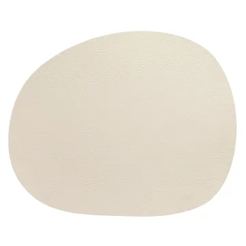 Raw placemat leather - Warm nude buffalo - Aida