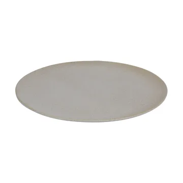 Raw plate Ø34 cm - Sandy beige - Aida