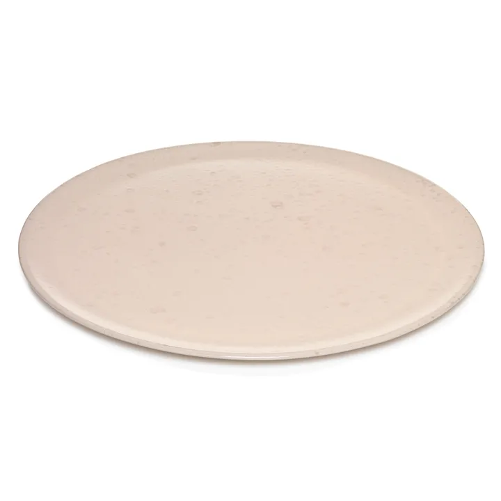 Raw serving platter Ø34 cm - Nude - Aida