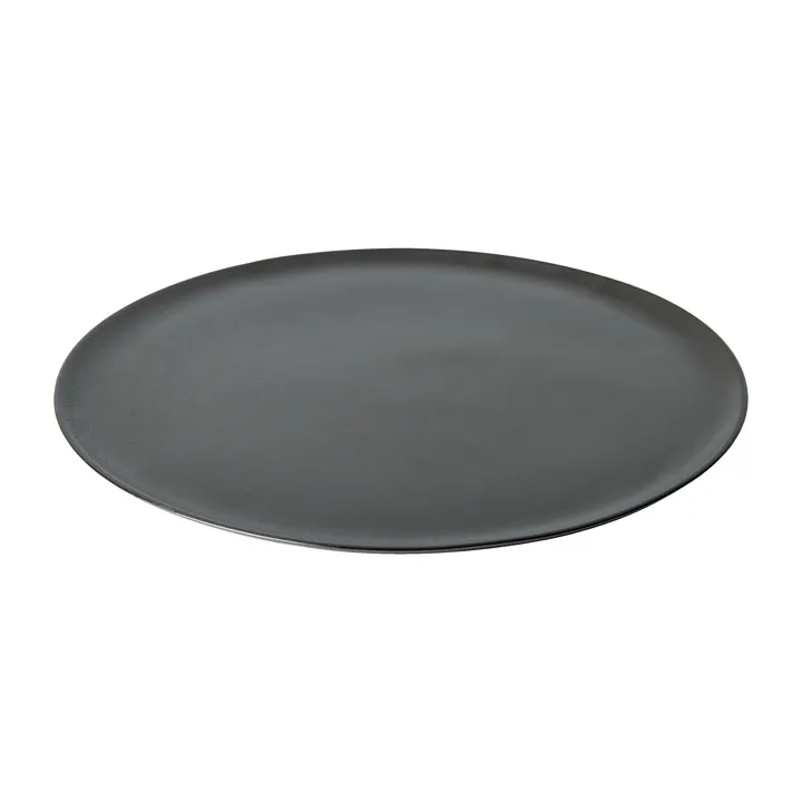 Raw serving saucer Ø 42 cm - Titanium Black - Aida