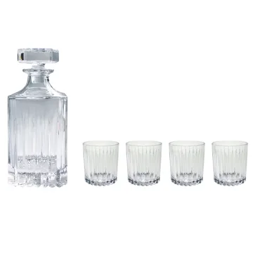 Relief carafe with lid - Clear - Aida