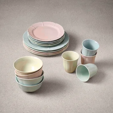 Søholm Solvej small plate 22 cm - Powder blue - Aida