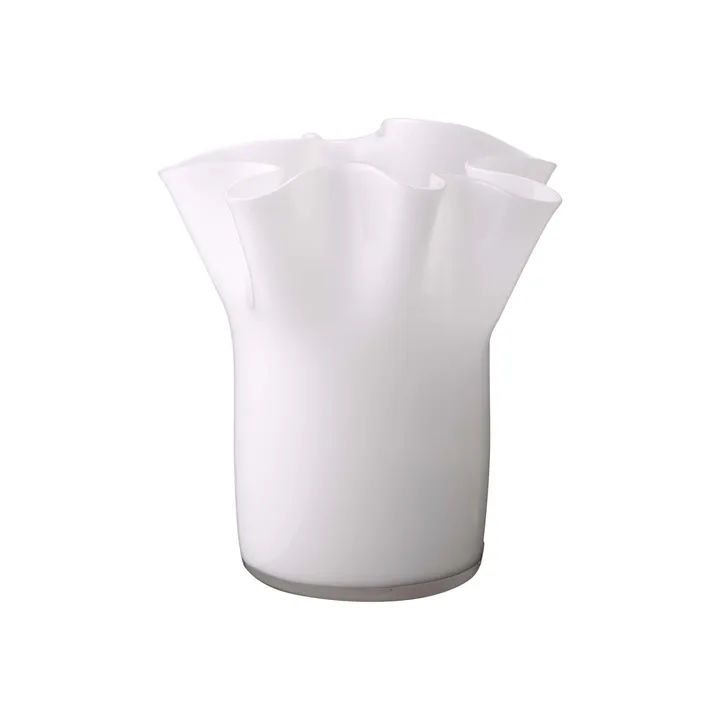 Tulip vase 20 cm - white - Aida