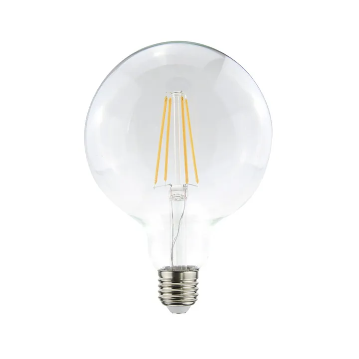 Airam Filament LED 3-step dimming globe light source - Clear, with memory, 125mm e27, 7w - Airam