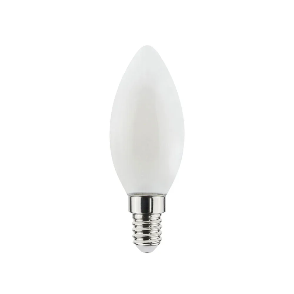 Airam Filament LED dim to warm-candle light source, Opal e14, 5w Airam