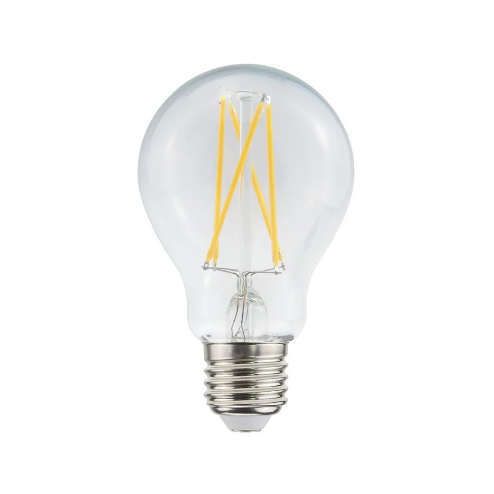 Airam Filament LED light source, Clear-dimmable-4-filament e27-5w Airam
