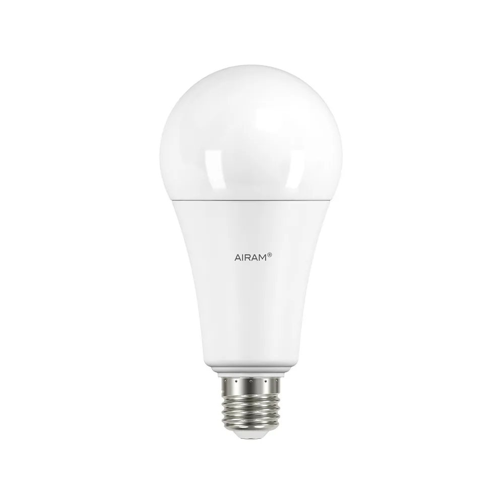 Airam Superlux Normal A67 light source, LED dimmable E27 20W opal Airam
