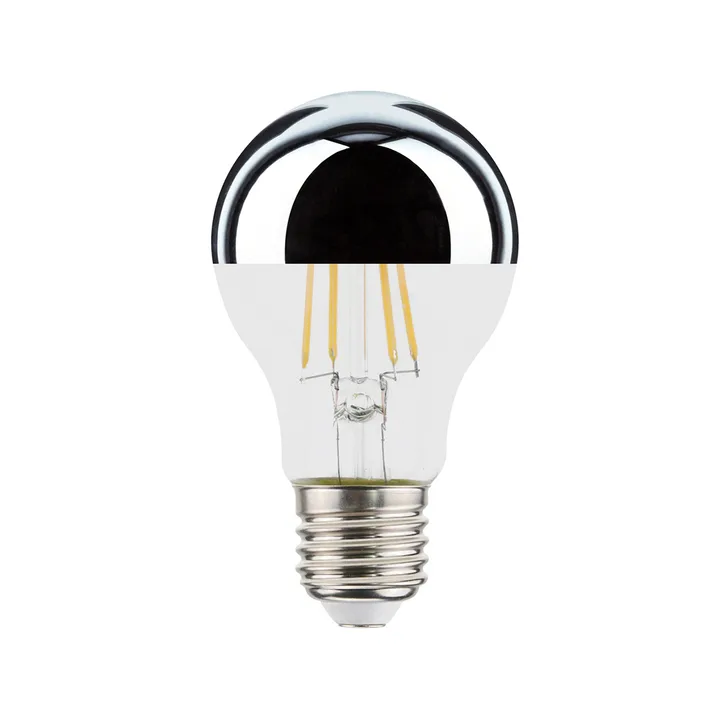 LED Top Mir light source E27 - Transparent/silver, 2700K 680lme 7W - Airam