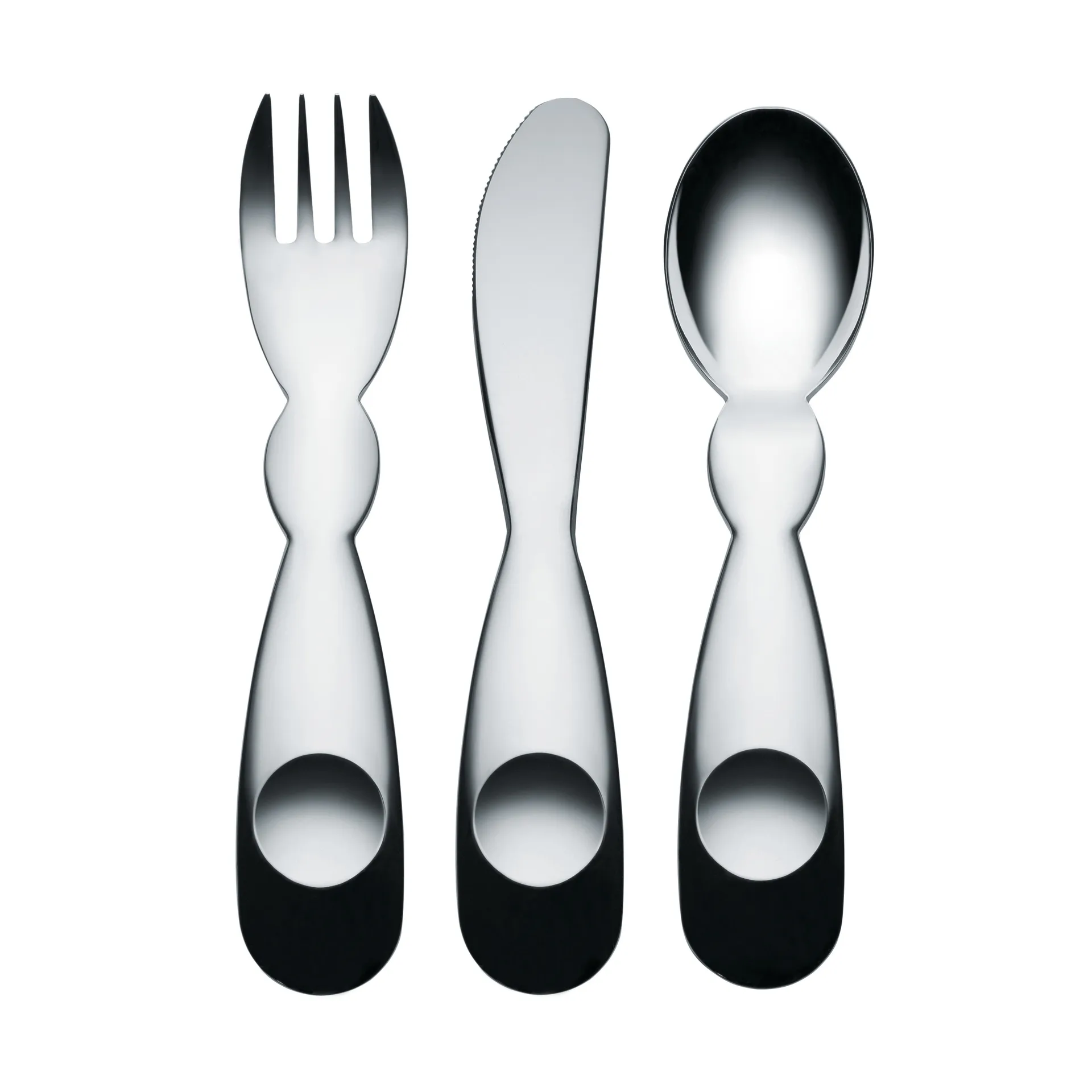 Alessini cutlery children's set, 3 pieces Alessi