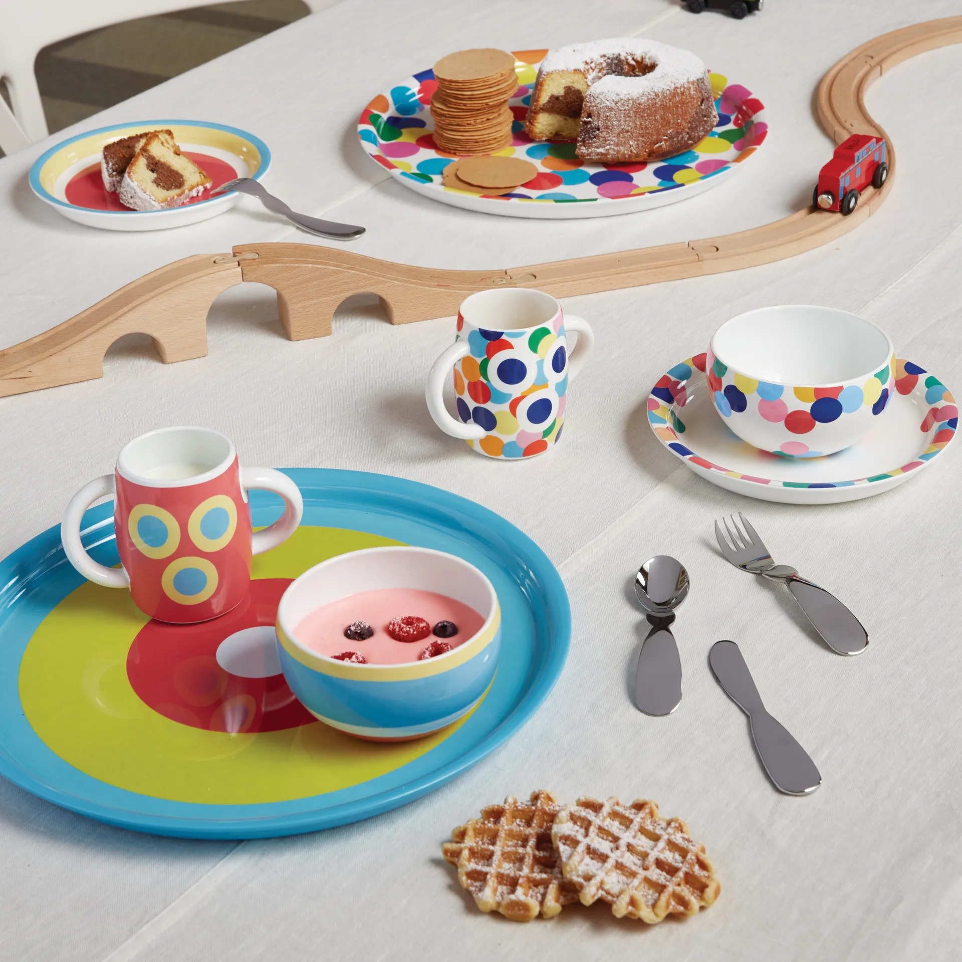 Alessini cutlery children's set, 3 pieces Alessi