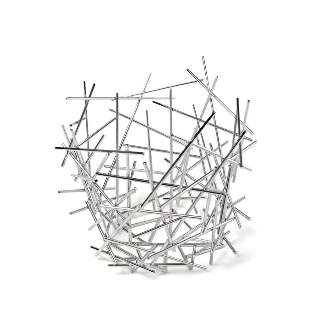 Blow up citrus basket, Stainless steel Alessi