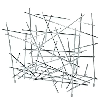 Blow up newsletter stand - stainless steel - Alessi