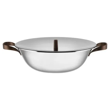 Edo wok pan - 34 cm - Alessi