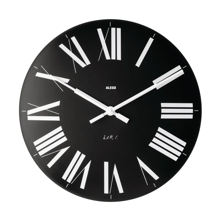 Firenze wall clid Ø36 cm - Black - Alessi