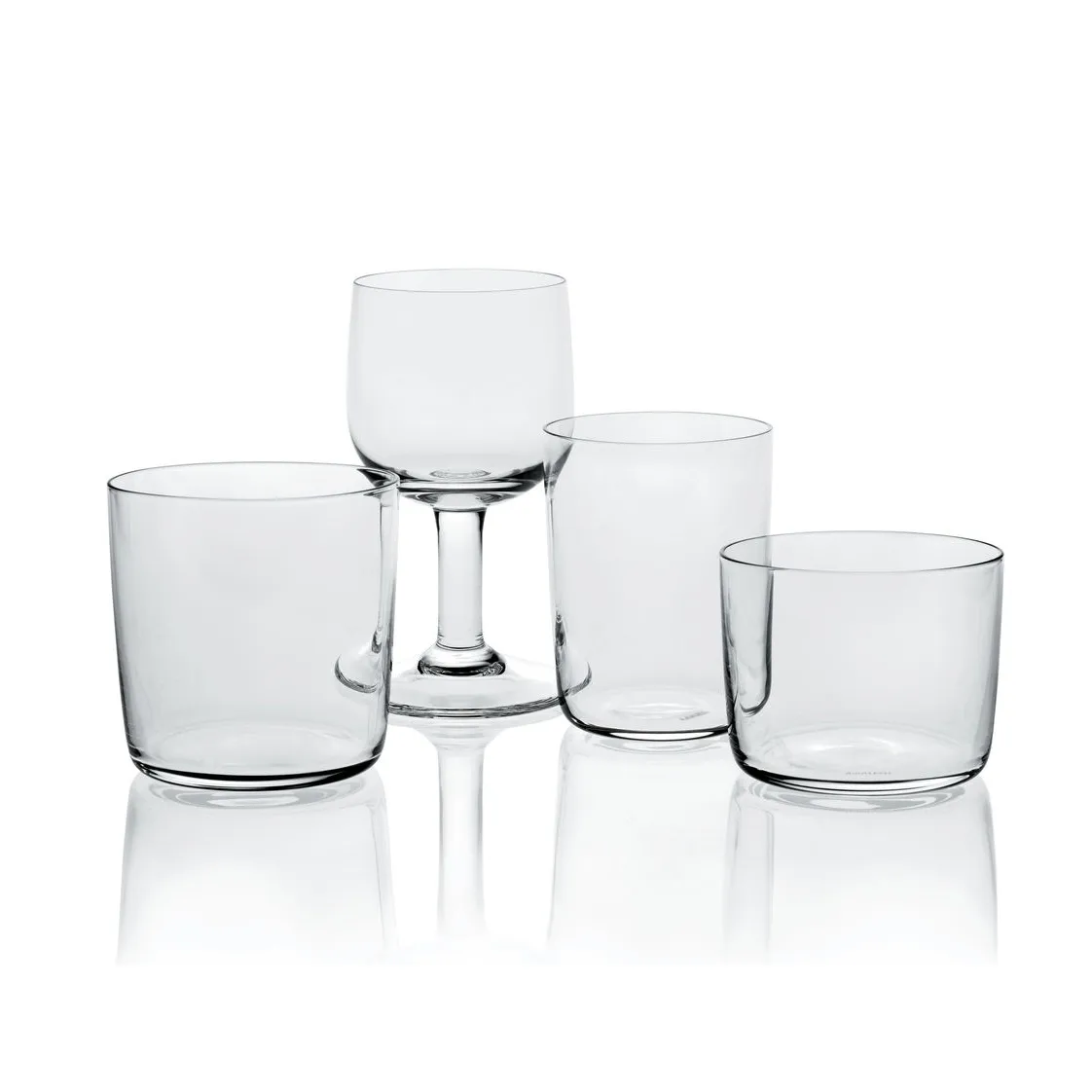 Glass Family white wine glass 25 cl, Clear Alessi