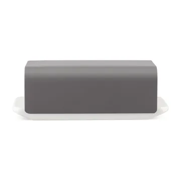 Mattina butter dish 9.5x21 cm - Dark grey - Alessi