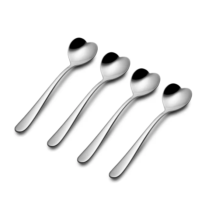 Miriam Mirri teaspoon 4-pack - silver - Alessi