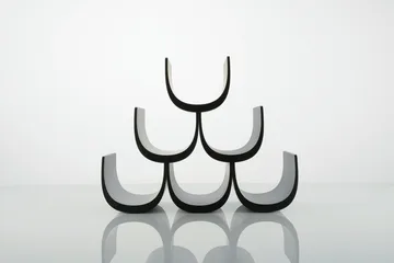 Noè wine stand - Black - Alessi