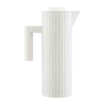 Plissé thermos jug 1 L - White - Alessi