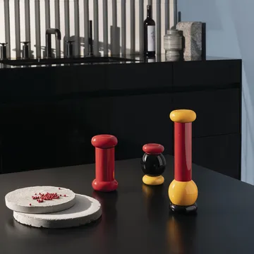 Twergi salt- and pepper mill 15 cm - Red - Alessi