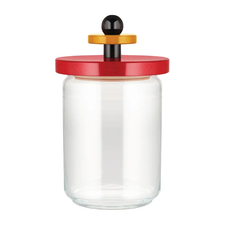 Twergi storage jar 1 L - Red - Alessi