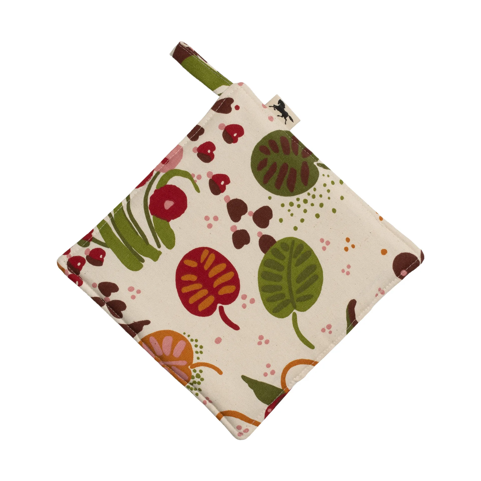 Ailanthus potholder 23x23 cm, Multi Almedahls