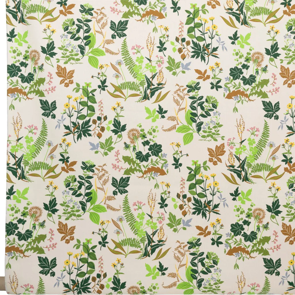 Ängsö fabric, Multi-beige Almedahls