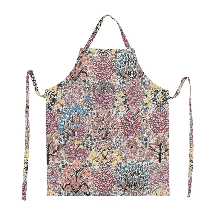 Botanic Garden apron - Pink brown - Almedahls