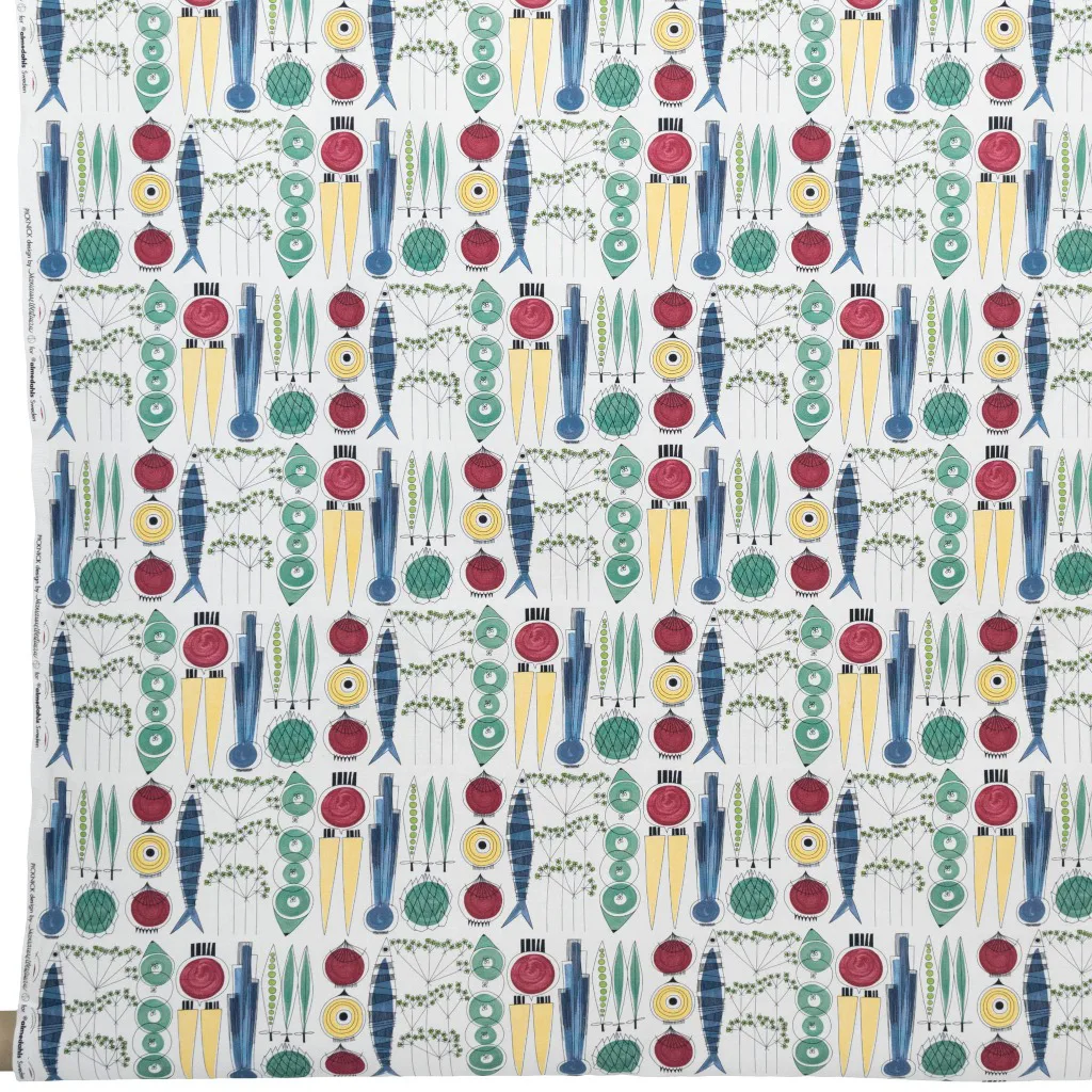 Picknick fabric, Multi-light pattern Almedahls