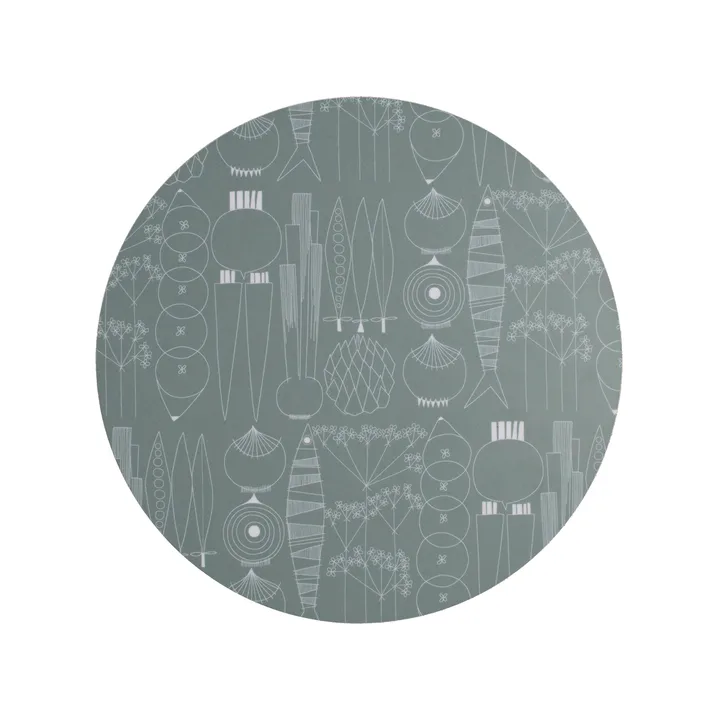 Picknick trivet Ø21 cm - green-grey - Almedahls