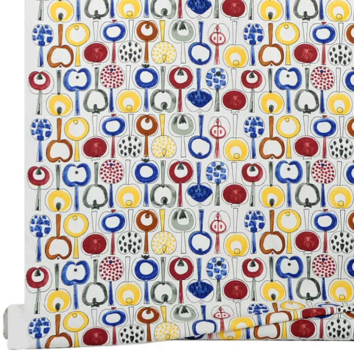 Pomona oilcloth - multi - Almedahls
