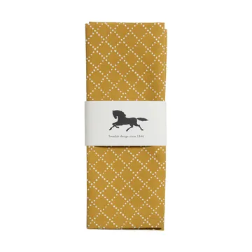 Prickruta placemat 34x45 cm 2-pack - Ochre - Almedahls