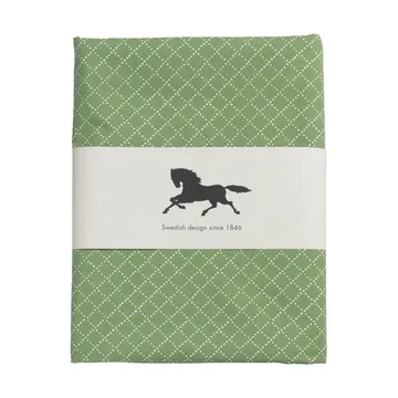 Prickruta tablecloth 145x250 cm - Green - Almedahls