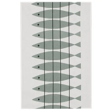 Sill kitchen towel - Green-grey - Almedahls