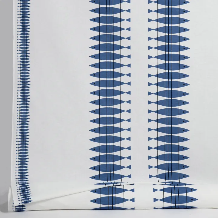 Sill oilcloth by the metre - blue - Almedahls