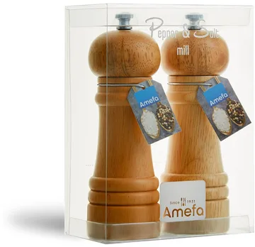 Amefa salt & pepper mill 2 parts - Oak - Amefa