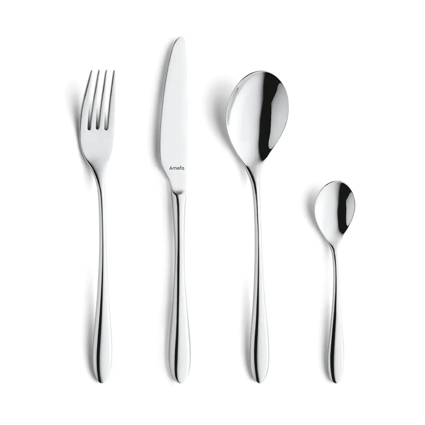 Cuba cutlery set 24 pieces, Stainless steel Amefa