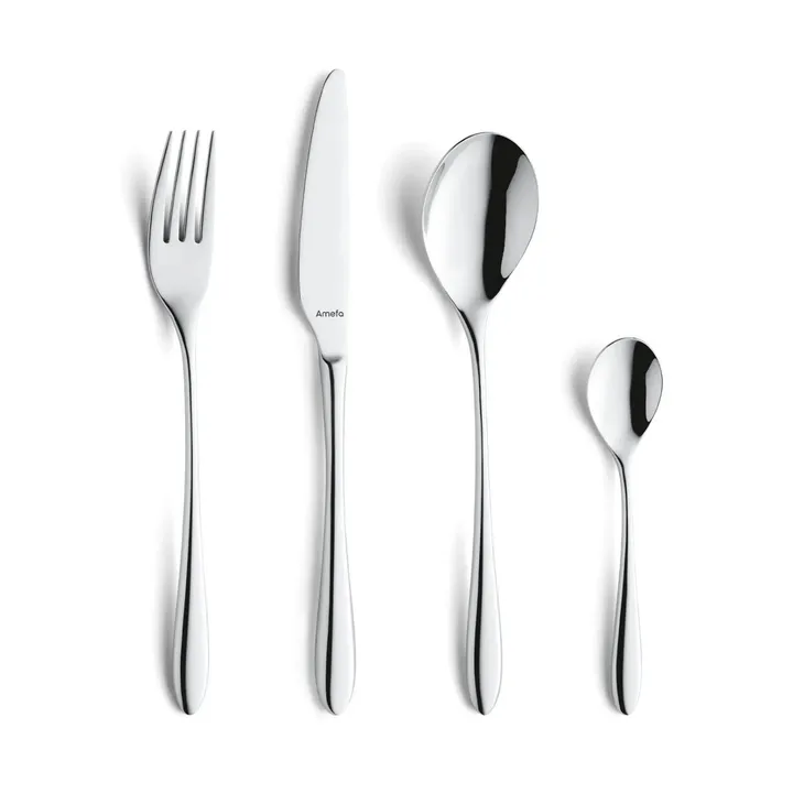 Cuba cutlery set 24 pieces - Stainless steel - Amefa