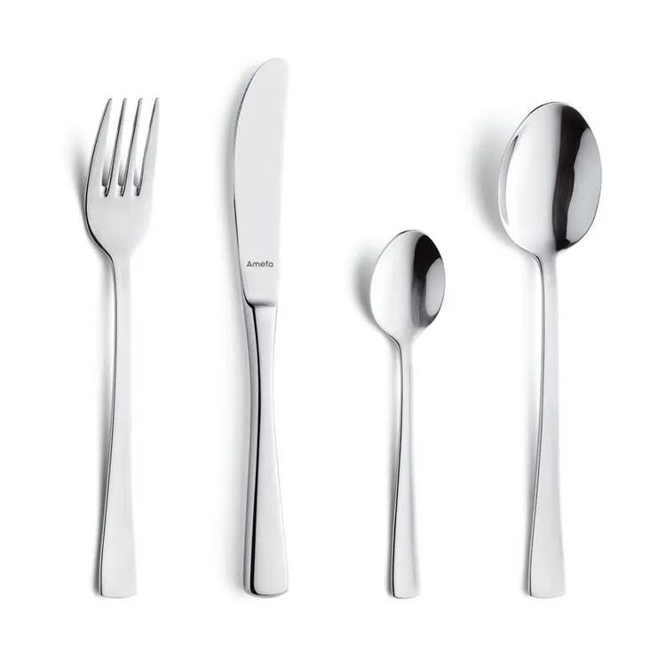 Neptune cutlery set 24 pieces, Stainless steel Amefa